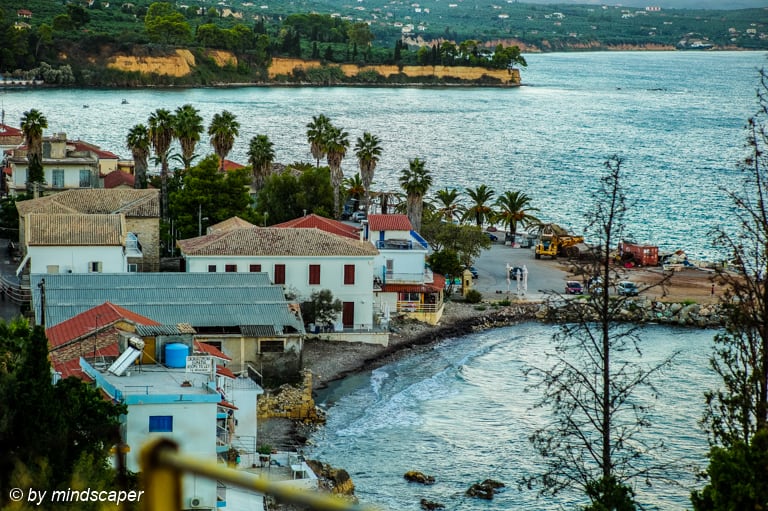 Koroni Molos Square From Above - Cityscape