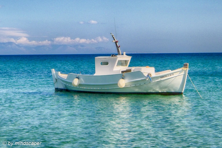 White Fisherboat - Mediterranean Spirit