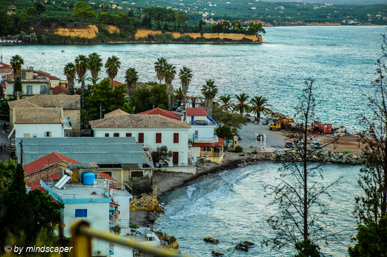 Koroni Molos Square From Above - Cityscape