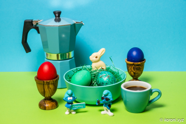 Easter Coffee in Koroni